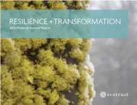 2012 Ecotrust Annual Report “Civilization Needs a New Operating System