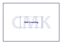 CMK Consulting K No Great Thing Is Created Suddenly, Any More Than a Bunch of Grapes Or a Fig