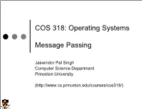 Message Passing