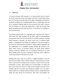 Chapter One: Introduction