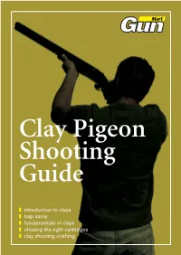 Introduction to Clays Trap Savvy Fundamentals Of