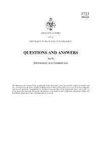 Questions & Answers Paper No. 92