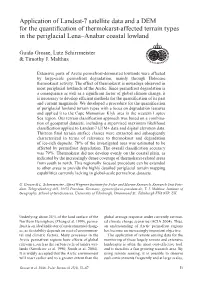 Application of Landsat-7 Satellite Data and a DEM for the Quantification Of