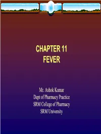 Definition of Fever