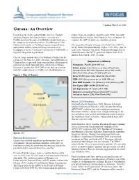 Guyana: an Overview