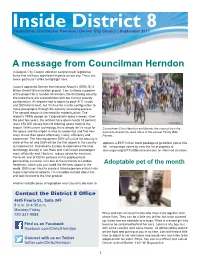 Inside District 8 Councilman Christopher Herndon | Denver City Council | September 2017