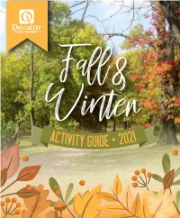Activity Guide • 2021 2 Table of Contents