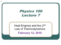 Physics 100 Lecture 7