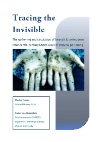 Tracing the Invisible