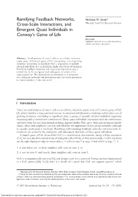 Ramifying Feedback Networks, Cross-Scale Interactions, And