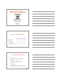 Serial Killers