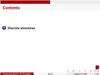Sets, Relations, Pos and Lattices