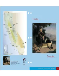 California Object Information Sheet (4Th Grade)
