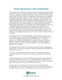 Code of Justinian