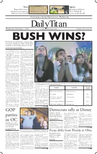 GOP Parties in OC