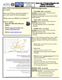 Shine 2020 Is Fast Approaching and We Are So Excited! Join Us at 7:30