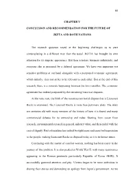 60 Chapter V Conclusion and Recommendation for The