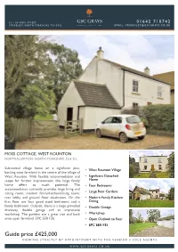 Guide Price £425,000 VIEWING STRICTLY by APPOINTMENT with the VENDOR’S SOLE AGENTS