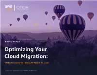 Optimizing Your Cloud Migration