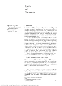 Serbo-Croatian Split Vocatives: Class Change Via Lexicalization