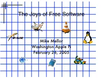 The Joys of Free Software