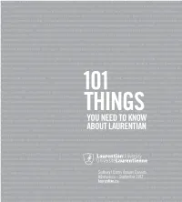 You Need to Know ABOUT Laurentian