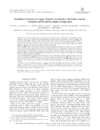 Heritable Genetic Variation and Herbivore-Induced Expression