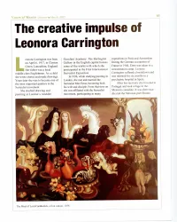 The Creativa Impulse of Leonora Carrington