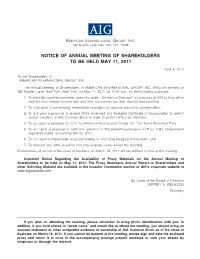 2011 Proxy Statement