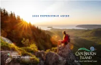2020 Experience Guide
