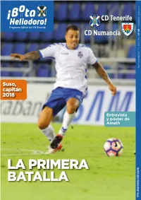 CD Tenerife – CD Numancia