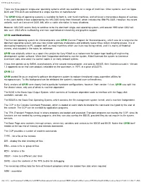CP/M and Derivatives