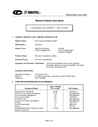Diammonium Phosphate (DAP)