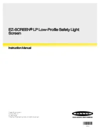 EZ-SCREEN LP Instruction Manual