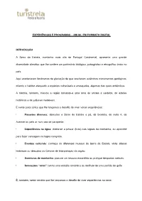 Experiências E Programas – Anual Em Formato Digital