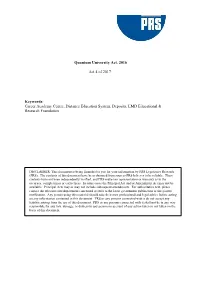 Quantum University Act, 2016