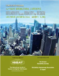 Reliabilityand Qualityin DESIGN