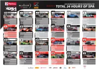 Round 4 Total 24 Hours of Spa