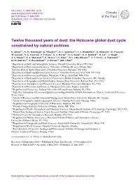 The Holocene Global Dust Cycle Constrained by Natural Archives