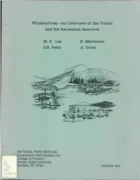 Whiskeytown--An Overview of the Visitor and the Recreation Resource
