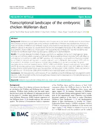 Downloaded from Refseq Database ( Duct Development (After E7.5), in Which Both Ducts Re