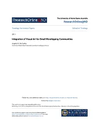 Integration of Visual Art for Small Worshipping Communities