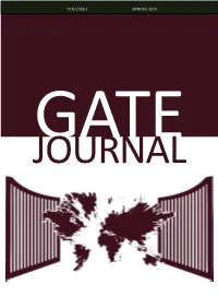 Read the Spring 2015 Edition of the GATE Journal