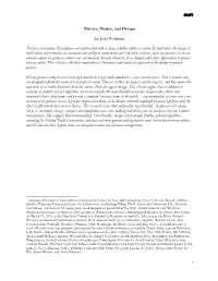 Privacy, Notice, and Design Ari Ezra Waldman* Design Is Everywhere. It