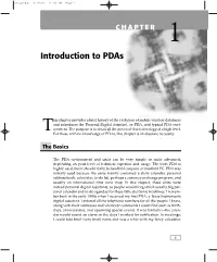 Introduction to Pdas