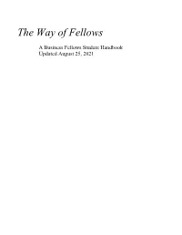 The Way of Fellows