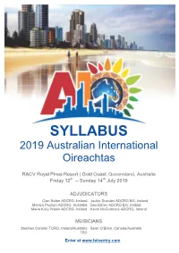 2019 AIO Syllabusdraftfinal Copy