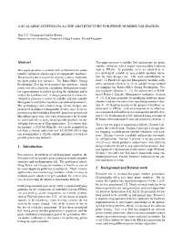 A Scalable System-On-A-Chip Architecture for Prime Number Validation