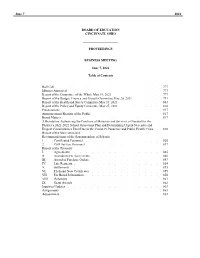 Minutes Business Brd Mtng 6-07-2021