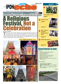 Ipoh Echo Issue